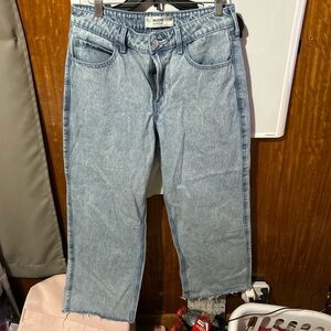 Hollister Light Blue Straight Leg Jeans